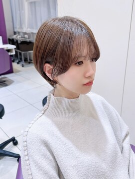 ハピネス 河原町店(Happiness) 京都ショート　マッシュショート　京都美容室　進詩織