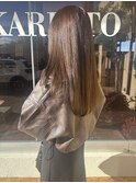 顔まわりレイヤースタイル