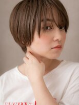 カバーヘア ブリス 北浦和(COVER HAIR bliss)&nbsp;ウォームブラウン似合わせカット丸みショートX北浦和10代20代