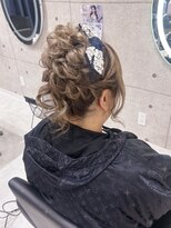 ヘア サロン クラン ソア 心斎橋店(hair salon clan soar) 高めアップ/心斎橋ヘアセット