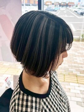 プログレス フレスポ富沢店(PROGRESS) 白髪ぼかしハイライト/白髪ぼかしカラー/30代40代50代60代