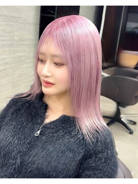 イートンクロップガーデン(Eton Crop Garden) ダブルカラー/ハイトーン/ペールピンク