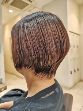 リーナ ビューティガーデン(LiNA BeautyGarden) ショートカット×髪質改善カラー