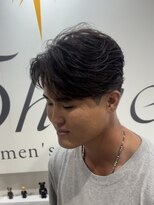 シャインセカンド 大宮(SHINE Second)&nbsp;MEN'S HAIR/波巻きツイストスパイラル/リバースセンターパート