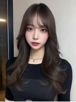 サロンドアイ(salon de i)&nbsp;韓国風ウェーブレイヤー × ダークグレージュ