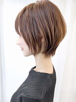 ルーファス 下北沢(Ruufus) レイヤーボブ×ウォームブラウン
