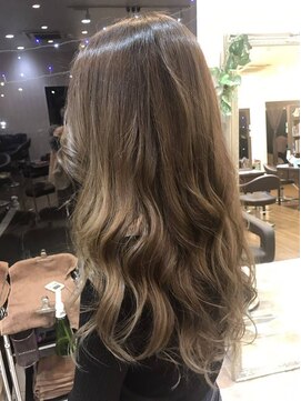 ビーズ アモール 尾張旭店(B's) バレイヤージュカラー◎20代30代40代50代