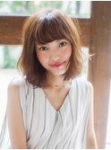 ☆ふんわりAラインミディボブ☆