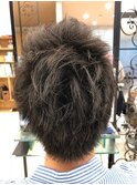 黒髪×メンズショート