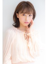 セラ バイ ユーレルム(SerA by U-REALM)&nbsp;毛先パーマ外はねスタイル　担当　森