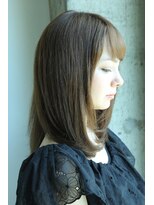 ヘアメイク イズム(HAIR MAKE ism) 【ism 千葉】ベージュ×ナチュラルレイヤーS