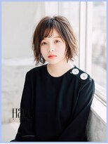 ヘア メイク ハク 横浜(hair make Haku) 綺麗めナチュラルボブ
