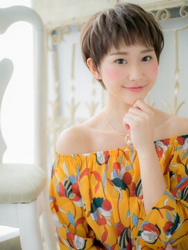 モッズ ヘア 福岡姪浜店(mod's hair) *mod's姪浜*…セシルカットxシースルーカラー*ラブカジュアルd