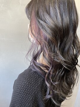 ラフィスヘアー シャルム 渋谷店(La fith hair charme) 動くたびにニュアンス変わる【イヤリングカラー】