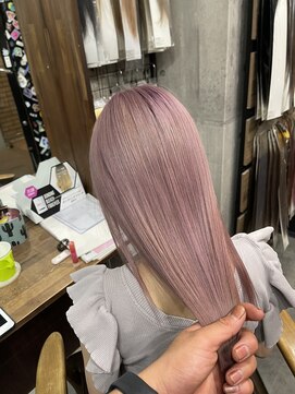 ラフ(LAFF) #黒髪#ボブルフ#ネビージュ#小顔#ワンレン