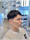 直毛さんおすすめ!簡単セットメンズパーマ