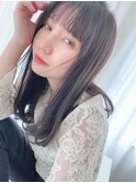 BERRY/美髪/ショコラアッシュ/ヘルシースタイル/ミディ