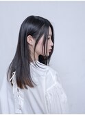 ロングヘア フェイスレイヤー