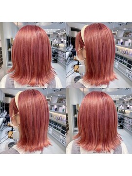 キジ(KIJI) ★コーラルピンク×外国人風カラー★