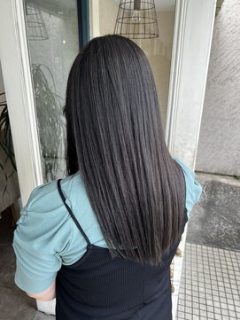 ピーブランズヘアー 大野城コモレビ(P-brandshair onojo Komorebi) 透明感グレーカラー