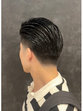 ヒロギンザ 大阪本店(HIRO GINZA) フェード×オールバック