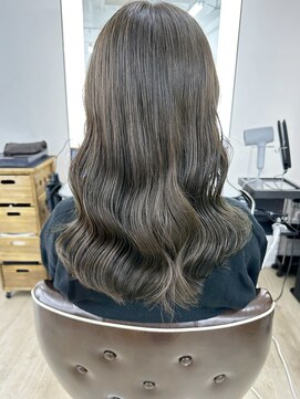 イコ 表参道原宿(ico) オリーブグレージュ イルミナカラー 透明感