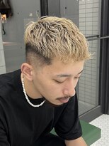 ジャド(JUDD)&nbsp;金髪クロップスキンフェード