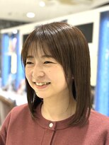 【髪質改善プレミアムケアカラー】air銀座タワー　藤本麻衣