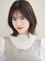 ミンクス渋谷スマートサロン(MINX shibuya smart salon)&nbsp;フルバング 似合わせ イメチェンヘアスタイル ハッシュカット