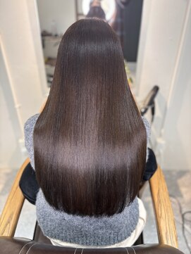 アールサロン 名駅(Rr SALON) 艶感♪オリーブブラウン