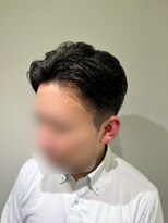 リバティシェアバーバー 銀座2nd(LIBERTY SHARE BARBER)&nbsp;オシャレ七三オールバック