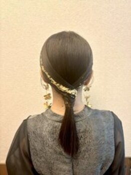 アルコバレーノ(Arcobaleno)の写真/【ヘアセット¥3900】仕上がりまでスピーディーなのに崩れにくい！評判の高い【Arcobaleno】のヘアセット★