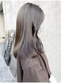 ◎ブリーチなし透明感カラーオリーブベージュアッシュグレージュ