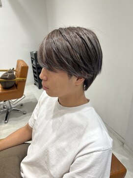 ネイロ 錦糸町(NeiRo) アッシュブラックカルマパーマベリーショートダークアッシュ