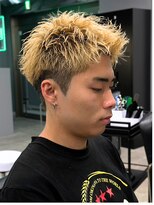 エルマーク 枚方(L-MARK)&nbsp;スパイキーショートザクザクショートアップバングツーブロック