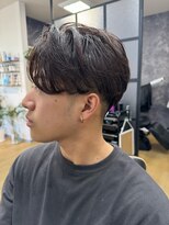 バーセム(versem)&nbsp;センターパートニュアンスパーマ