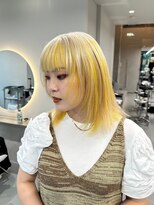 ソル バロール 表参道(SOL .valor)&nbsp;ネビージュ[表参道駅/青山/ケアブリーチ/ダブルカラー]