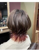 キタロウ (kitaro)&nbsp;ウルフ×インナーカラー