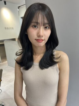 モク 立川(moc) moc style 立川/韓国/ブリーチ/髪質改善/前髪/顔まわり/レイヤー