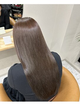 シカ 神戸三宮元町店(Cica) ベージュ　ブリーチなしダブルカラー　透明感カラー