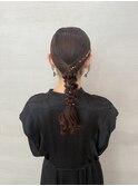 結婚式ヘアアレンジ