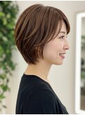 30-40代にオススメ★軽やかエアリーレイヤーショート