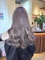 ラフ バイ マグ 南松本(R.A.F. by Mag)&nbsp;ピンクラベンダーグレージュケアブリーチ