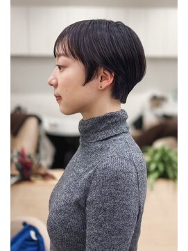 《e's イーズ鎌倉》横顔美人コンパクトショートハンサムショート