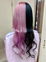 エターナルバイマティーナ(Eternal by MATINA)&nbsp;【ペールピンク×黒/ツートンカラー】池袋美容室