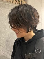 オルクドゥ(Orque deux)&nbsp;メンズライク小顔似合わせショートカットパーマボーイッシュ女子