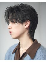 オーシャントーキョーオーバー(OCEAN TOKYO OVER) 韓国センターパートウルフニュアンスカルマフェザーパーマ