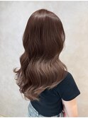 ミニウルフレイヤーカット顔周り前髪韓国ミディアムロング/銀座