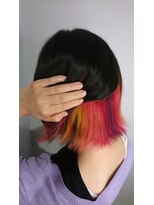 シャトン 中崎(chaton)&nbsp;カラフルインナーカラー