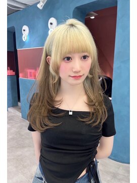 ユー(juu.) 面長でも似合う韓国風ロングレイヤー